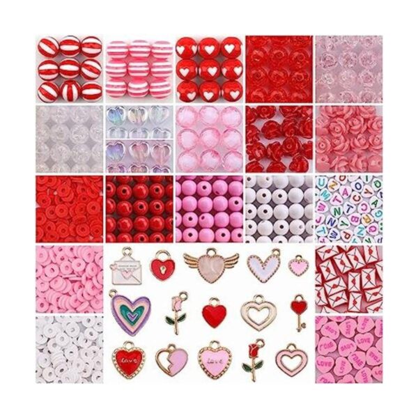 685 dijes de cuentas para el día de San Valentín cuentas