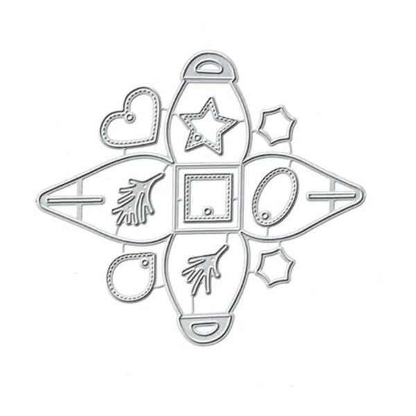 Christmas Gift Box Metal Die Cuts Christmas Gift Box_3