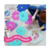 Pretty Me Unicorn Tuck N Tie Kit de manta de forro
