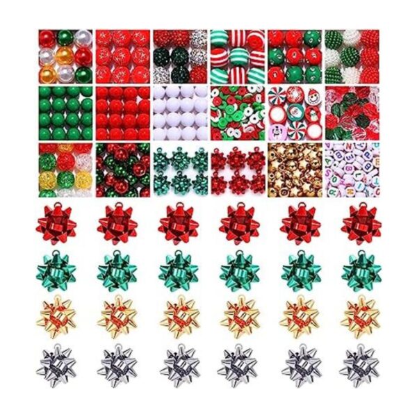 600 dijes de cuentas de Navidad para hacer joyas dijes_1