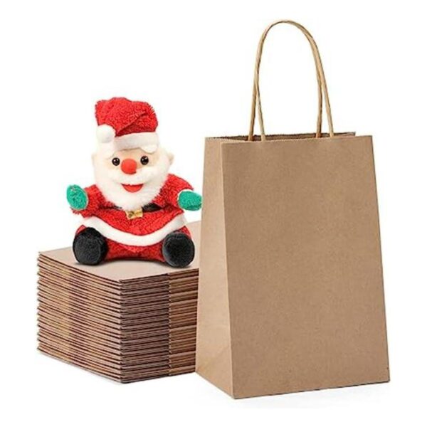 Bolsas de regalo de papel de 5.25 x 3.75 x 8 pulgadas 50_1