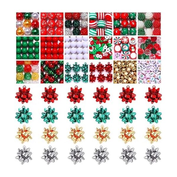600 dijes de cuentas de Navidad para hacer joyas dijes_5