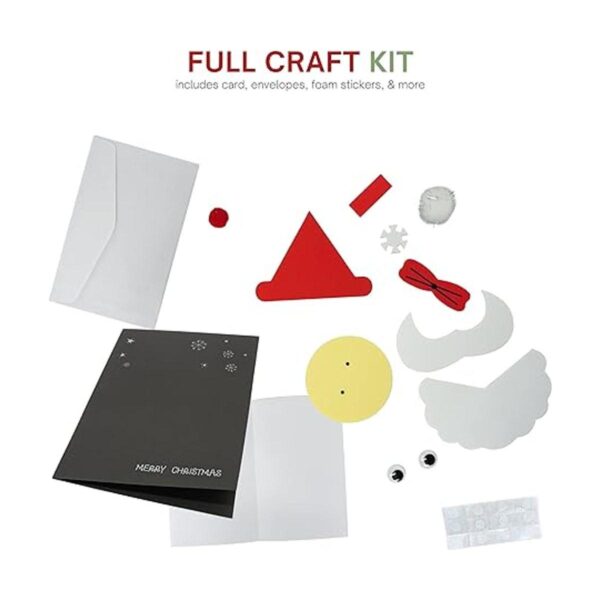 4Es Novelty Kits de fabricación de tarjetas de Navidad