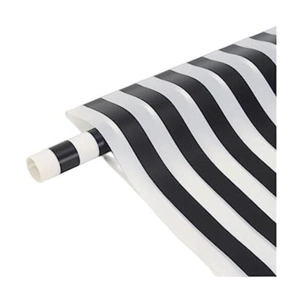 20 piezas de papel de regalo de flores a rayas papel de_1