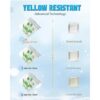 Bsrezn Kit de resina UV mejorado con luz 7.05 oz de
