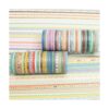 YUBBAEX Juego de 60 rollos de cinta washi delgada de papel