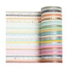YUBBAEX Juego de 60 rollos de cinta washi delgada de papel