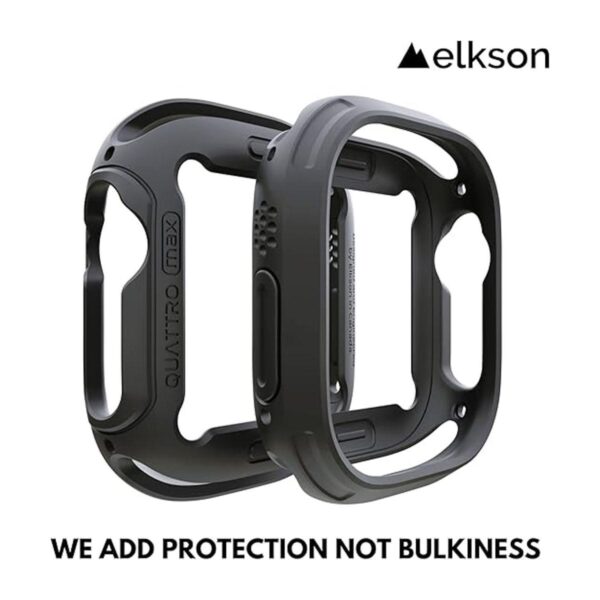 elkson Compatible with Apple Watch 49mm Bumper Case_3