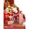 Dijes de cuentas de Navidad para hacer joyas lazo rojo y