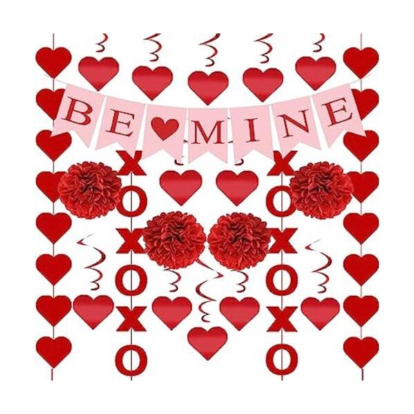 Juego de 21 decoraciones para el día de San Valentín