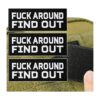 OCQOTAT Parches para Fuck Around and Find Out Paquete_1