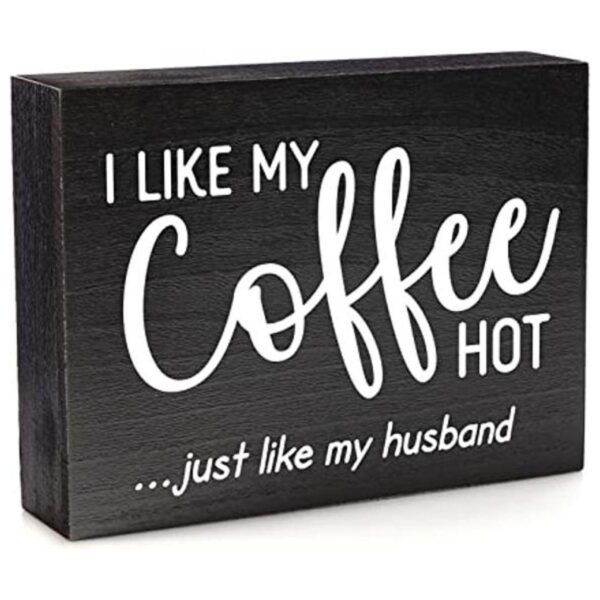 Coffee Bar Decor Farmhouse Coffee Sign for Coffee Bar