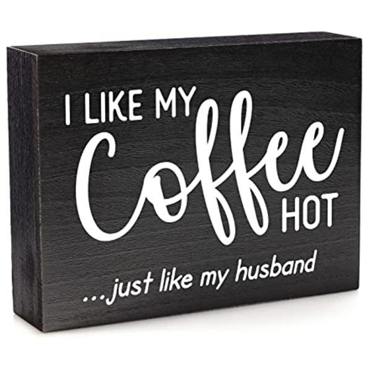 Coffee Bar Decor Farmhouse Coffee Sign for Coffee Bar
