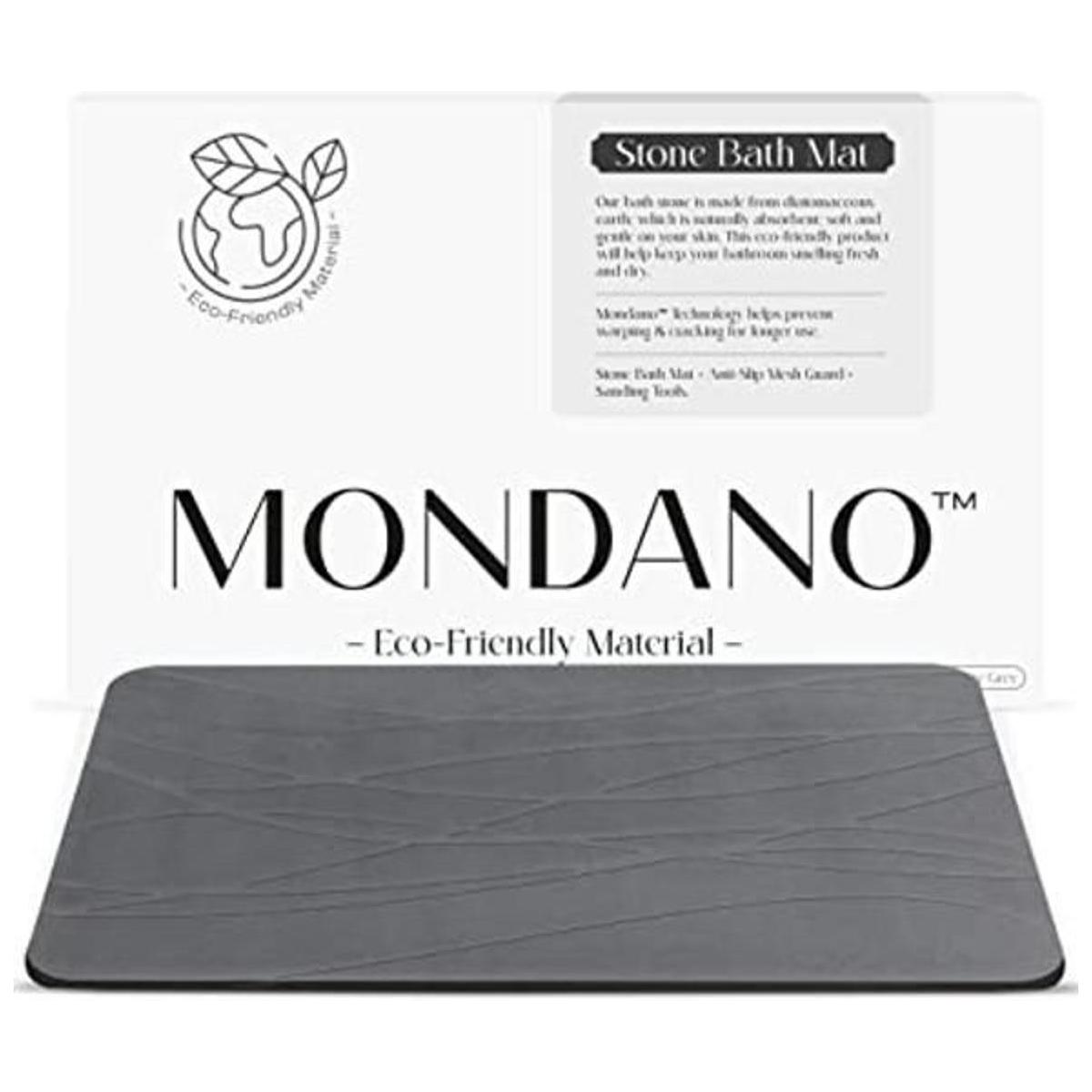 Mondano Stone Bath Mat Diatomaceous Earth Bath Mat Stone