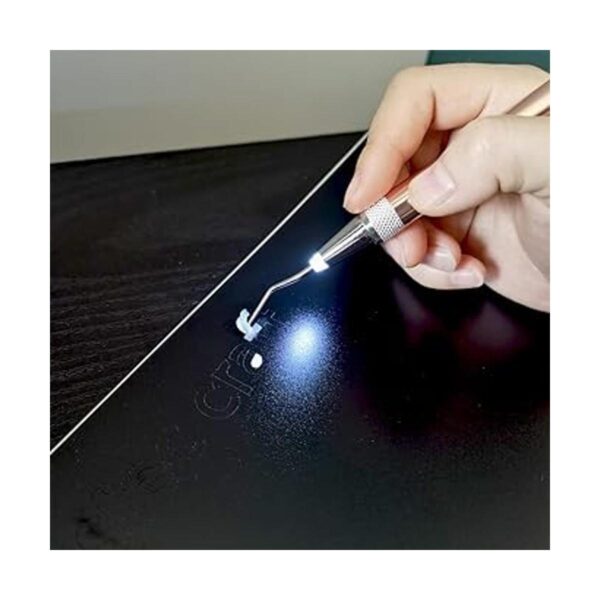 RTSTEC Herramientas de deshierbe LED para vinilo con luz_3