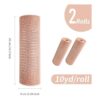 GouZaaK 2 rollos de malla decorativa de alambre de