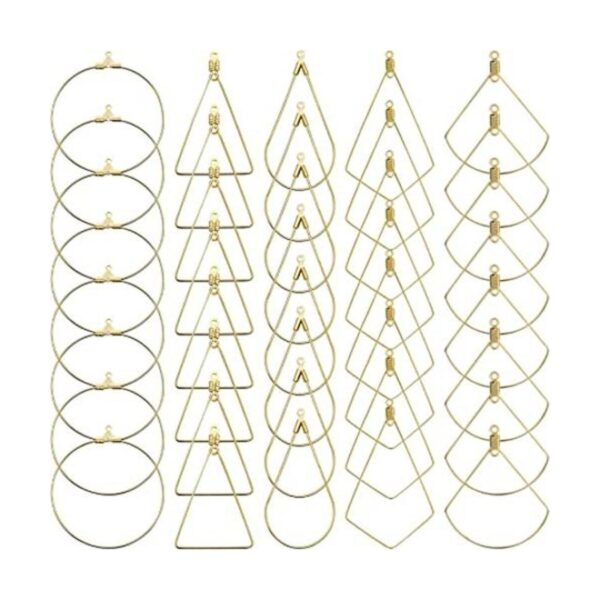 80 aretes de cuentas para hacer joyas aretes de aro para