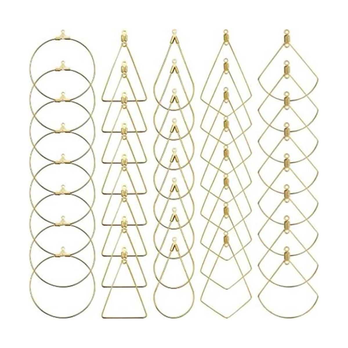 80 aretes de cuentas para hacer joyas aretes de aro para
