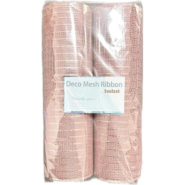 GouZaaK 2 rollos de malla decorativa de alambre de