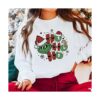 9 calcomanías de Navidad para planchar con diseño de_2
