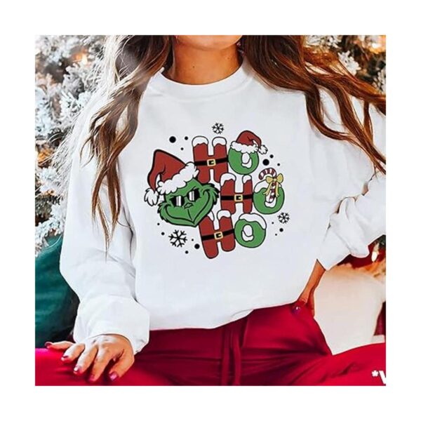 9 calcomanías de Navidad para planchar con diseño de_2