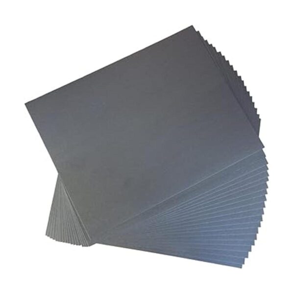 Baisunt 20 hojas de cartulina negra de 250 GSM92 libras