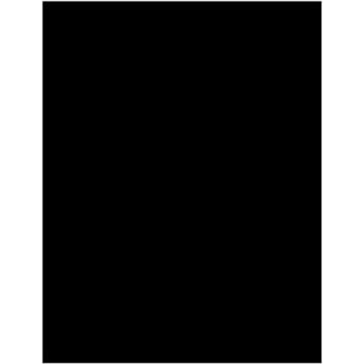 Baisunt 20 hojas de cartulina negra de 250 GSM92 libras