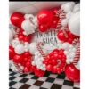 Ackybuppy Kit de arco de guirnalda de globos de Navidad