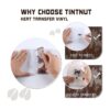 Tintnut Vinilo HTV de piel de vacuno 10 hojas de 12 x 10