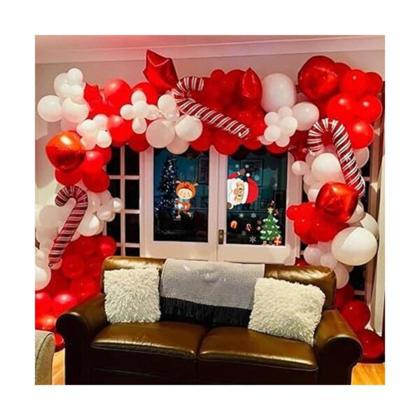 Ackybuppy Kit de arco de guirnalda de globos de Navidad