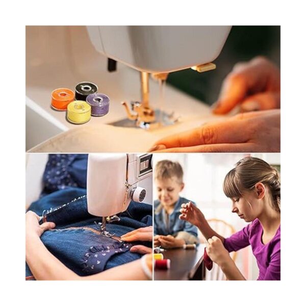 Kit de 72 bobinas de hilos de coser de 36 colores 500