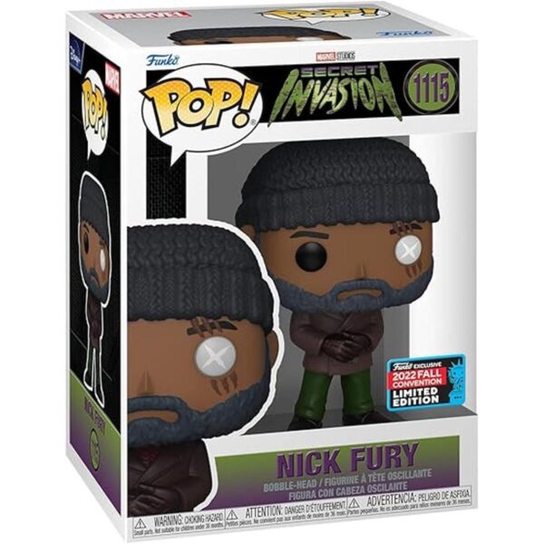 Funko Nick Fury 1115 Exclusive Limited Edition Slip and_2