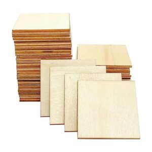 Paquete de 150 recortes cuadrados de madera de 2 pulgadas_1