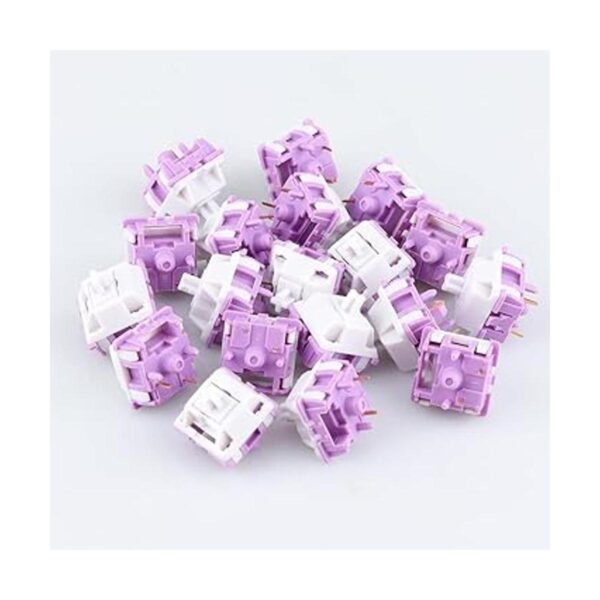 KiiBoom Tactile 54gf Taro Cream Milk Mechanical Switch