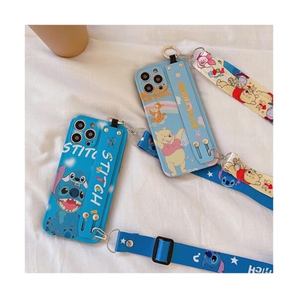 Hosiss Winnie Funda de dibujos animados para iPhone 13_5