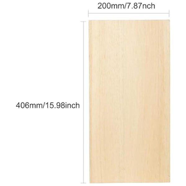 Paquete de 12 hojas de madera contrachapada sin terminar_2
