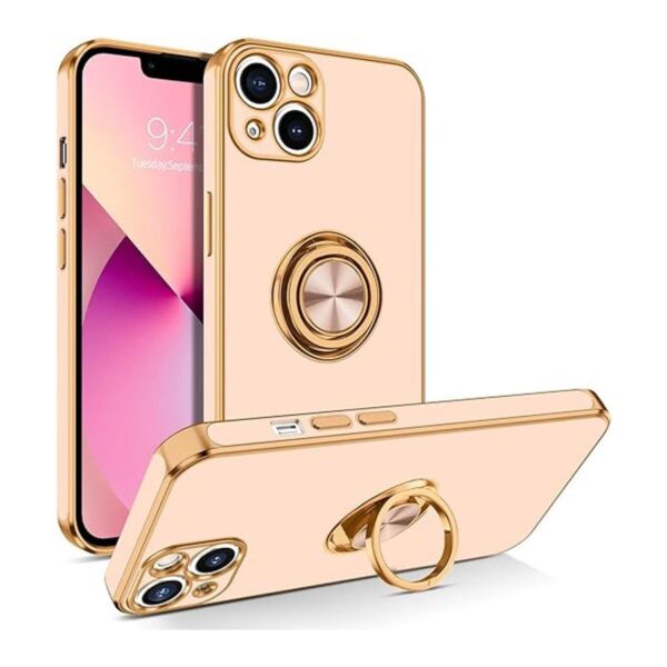 BENTOBEN Funda para iPhone 13 rosa claro_1