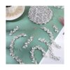 3 yardas con diamantes de imitación de cadena con apliques
