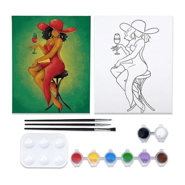 Kit de pintura en lienzo de 8 x 10 pulgadas lienzo_1