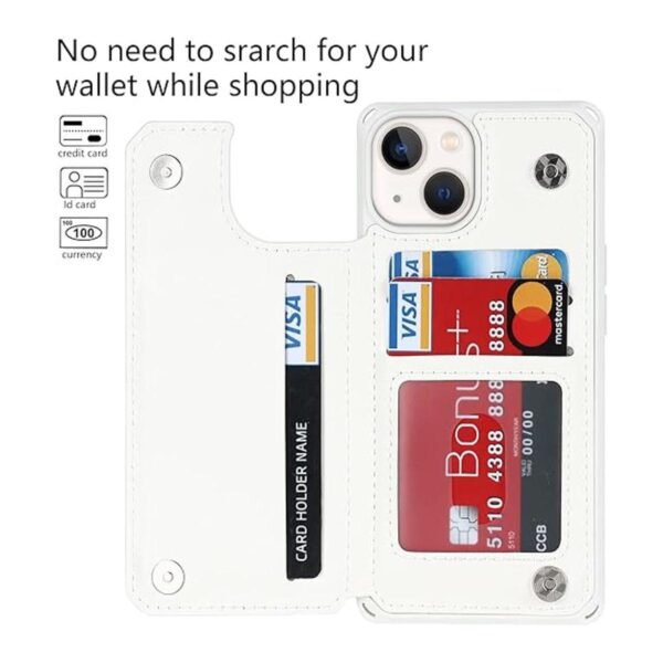 Cavor Funda para iPhone 14 Pro funda para tarjetero tipo_3