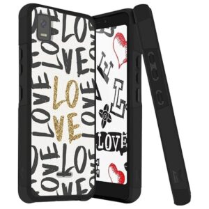 TJS Funda compatible con Cricket Debut Smart 2022 versión_1