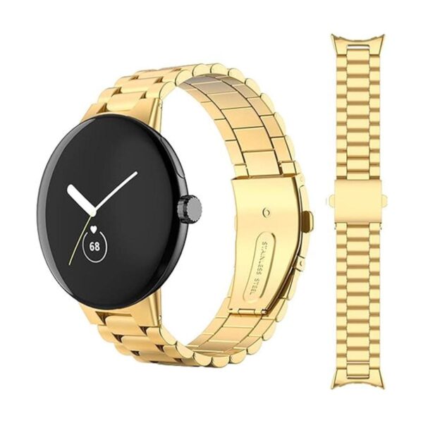 Miimall Compatible con Google Pixel Watch Correa de metal_1