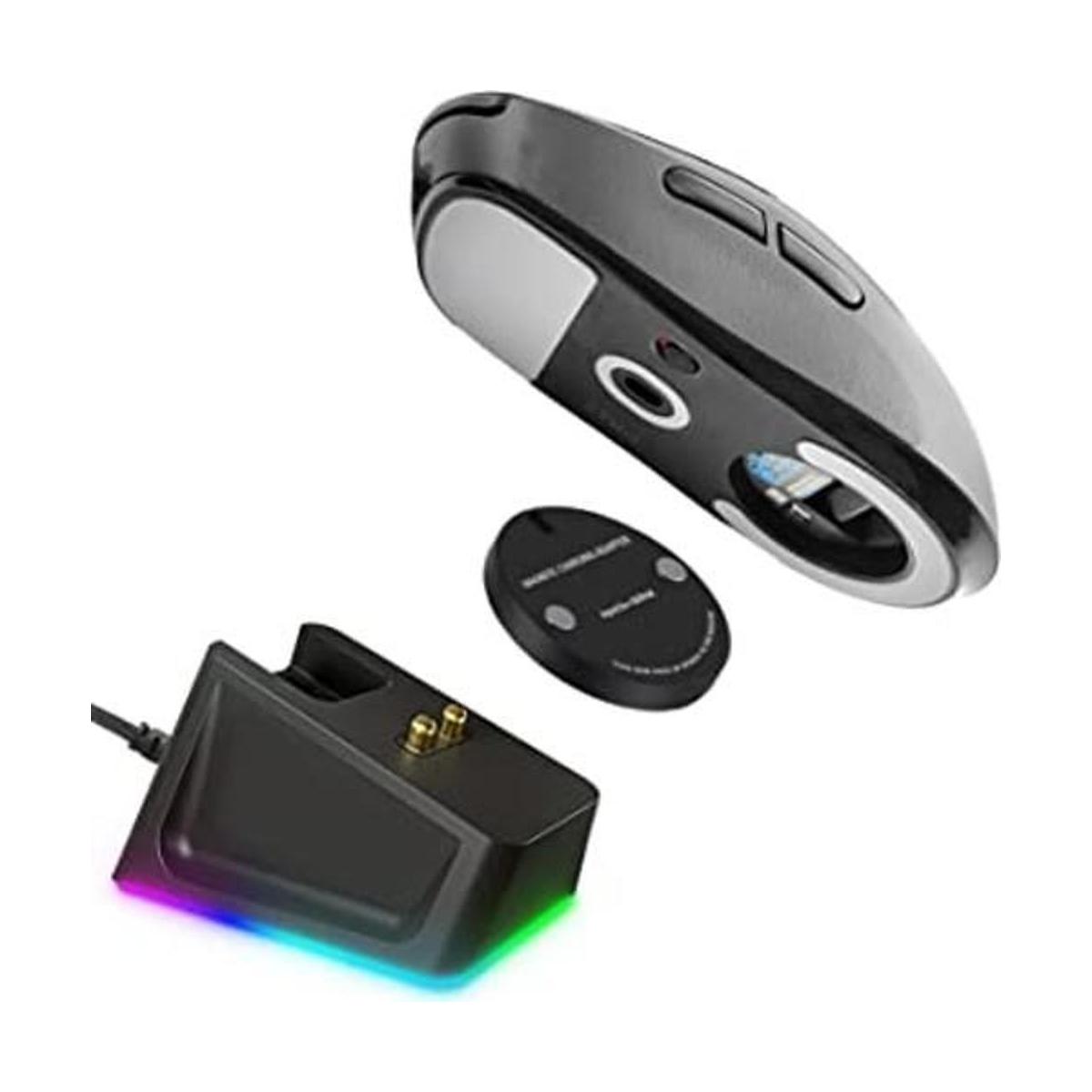 Base de carga mejorada con indicador RGB compatible con