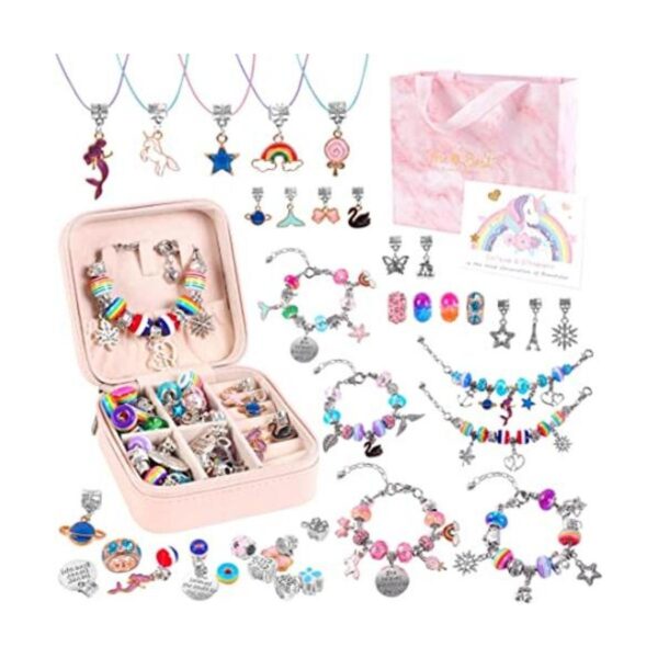 BOYIYUEQI Kit de fabricación de pulseras con dijes para_1