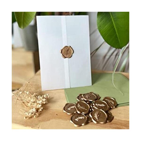 Juego de 100 chaquetas de Vellum para invitaciones de 5 x