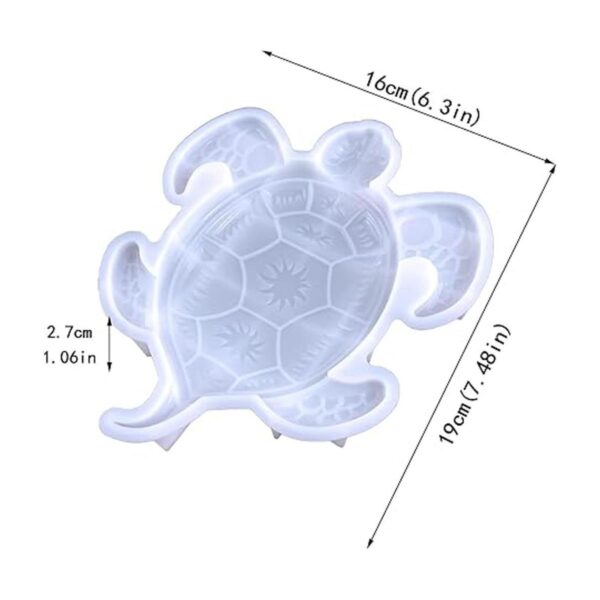 Voaesdk Moldes de resina de tortuga marina de silicona_2