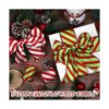 2 rollos de cintas para árbol de Navidad cinta con