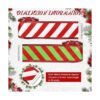 2 rollos de cintas para árbol de Navidad cinta con
