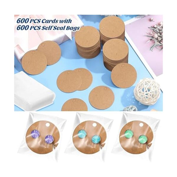 Kit de 1200 tarjetas de exhibición de aretes 600 tarjetas_2