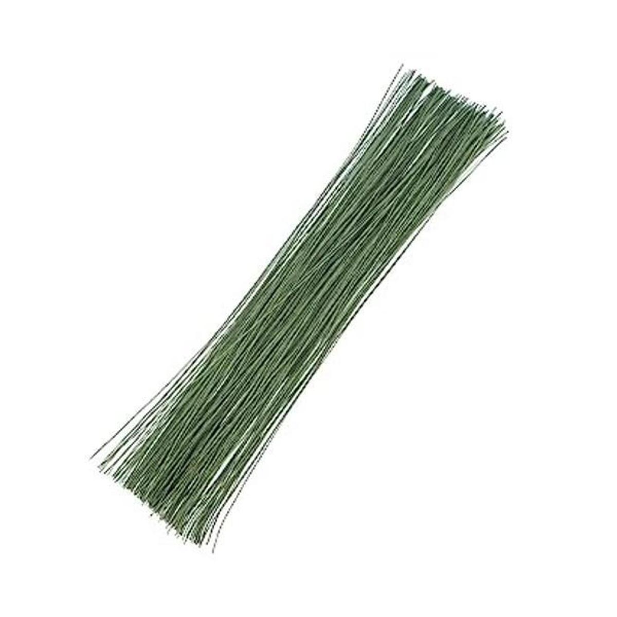 Prudiut 200 piezas de alambre floral de calibre 26 tallos
